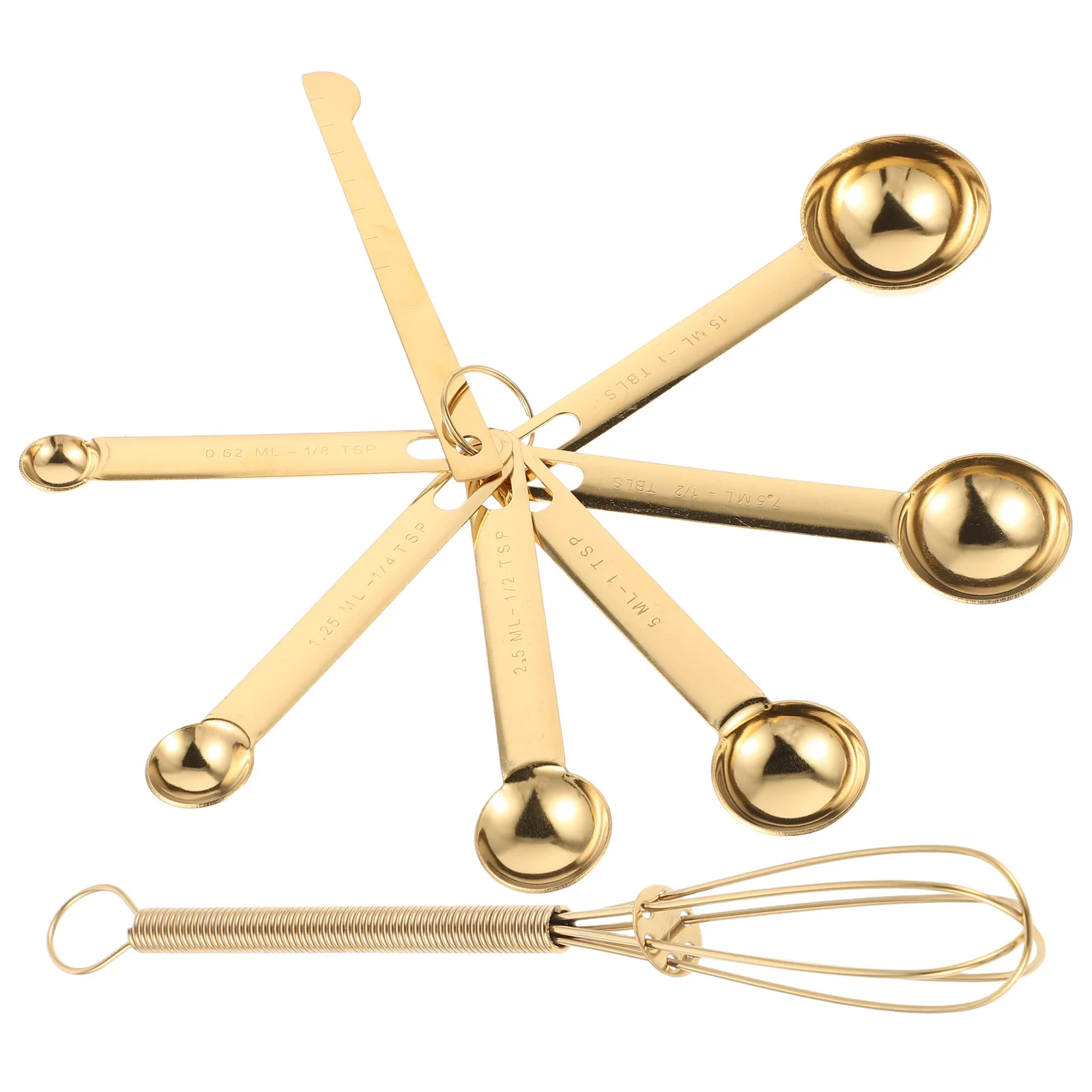 8Pcs Stainless Steel Measuring Spoons Set Stackable Design Ergonomic Handle Baking Cooking Kitchen Measuring Utensils
8Pcs Stainless Steel Measuring Spoons Set Stackable Design Ergonomic Handle Baking Cooking Kitchen Measuring Utensils