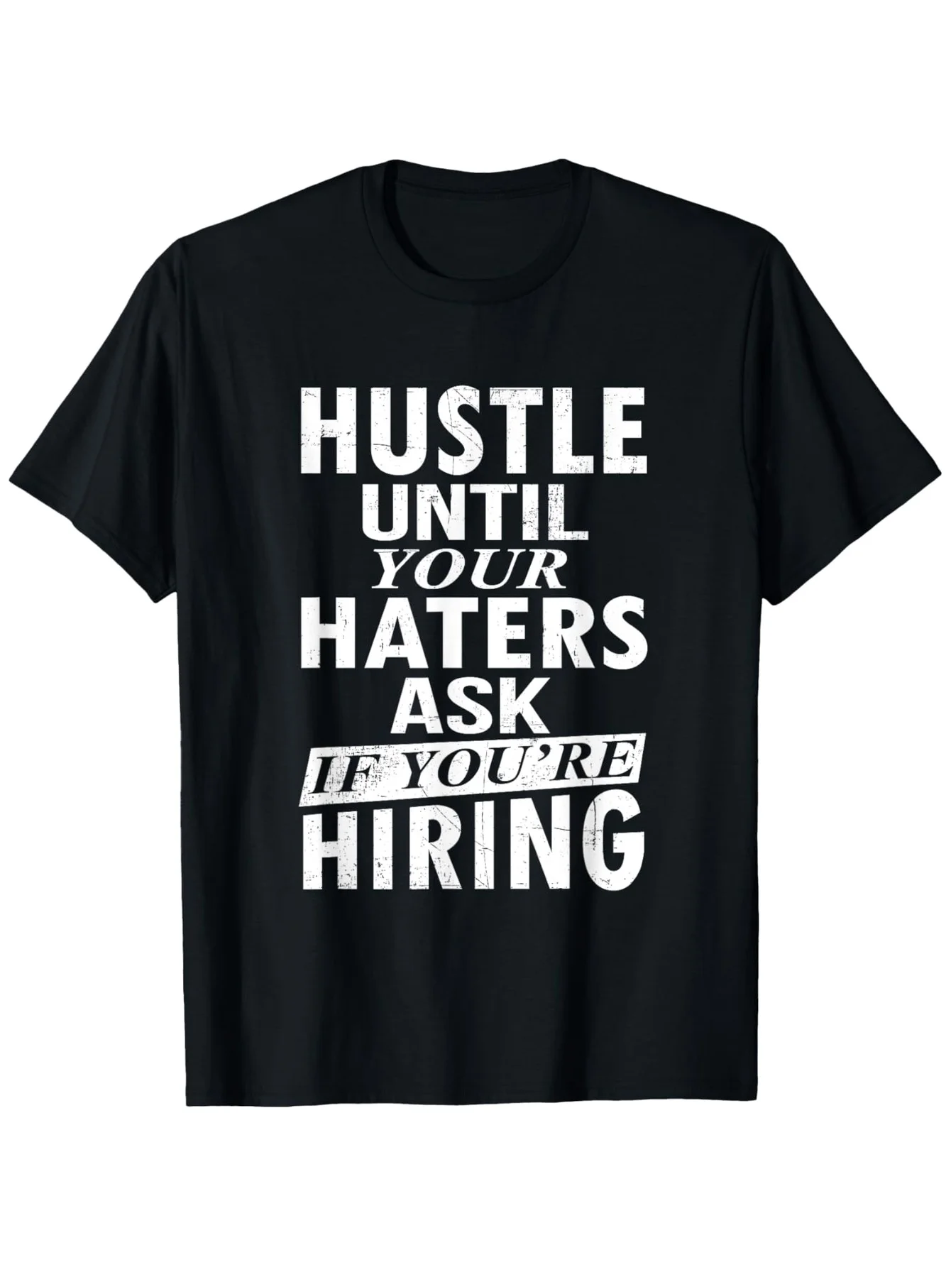 Men's T-shirt with a pure cotton shirt featuring the Struggle for Job pattern black loose fit top comfortable round neck design
Men's T-shirt with a pure cotton shirt featuring the Struggle for Job pattern black loose fit top comfortable round neck design