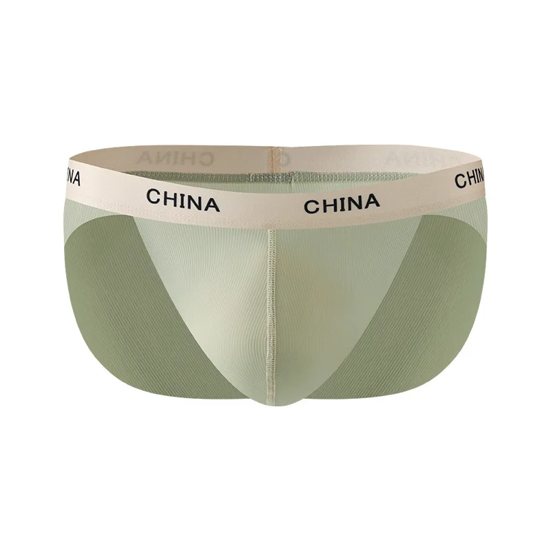 Men's Ice Silk Triangle Briefs Ultra-Thin Transparent Naked Feel Low Rise Breathable Solid Color Underwear Youth Fashion Panties
Men's Ice Silk Triangle Briefs Ultra-Thin Transparent Naked Feel Low Rise Breathable Solid Color Underwear Youth Fashion Panties