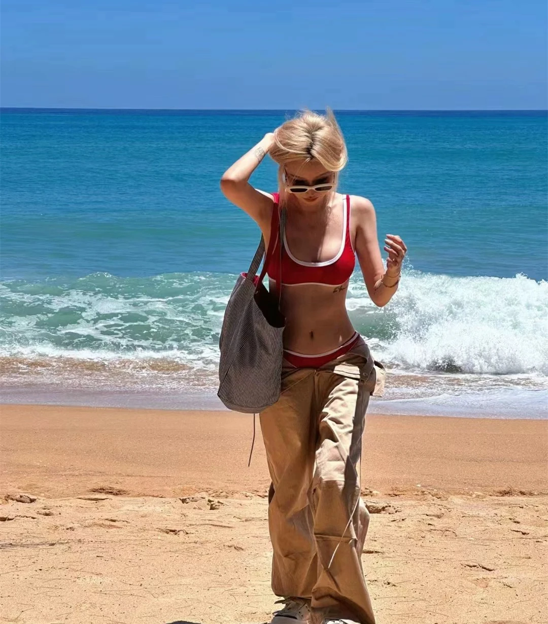 Ретро-бикини: женский раздельный купальник премиум-класса, скрывающий живот, с эффектом утяжки, для небольшой груди, с эффектом пуш-ап
Ретро-бикини: женский раздельный купальник премиум-класса, скрывающий живот, с эффектом утяжки, для небольшой груди, с эффектом пуш-ап