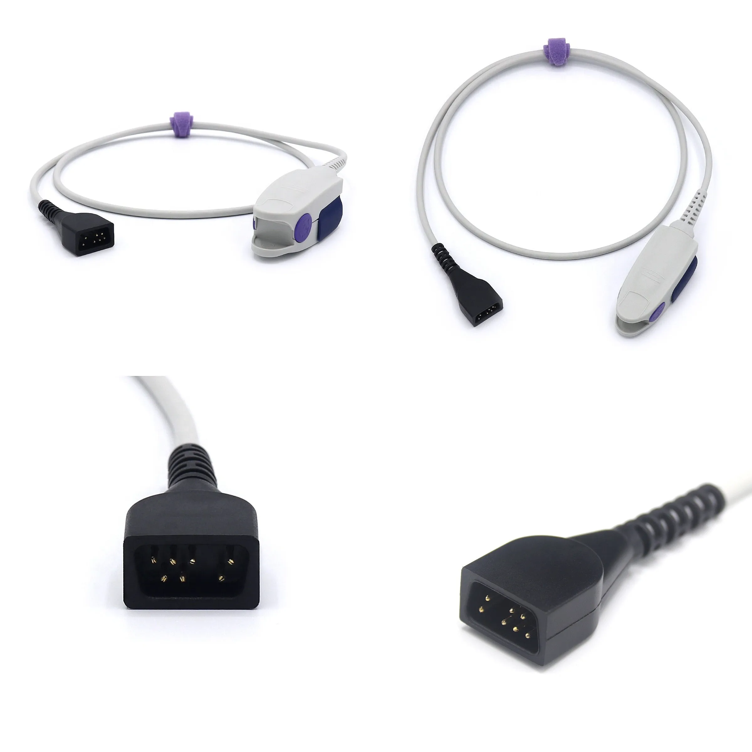 Compatible with8000AA-1+8500VI Adult Reusable SpO2 Sensor Clip 7-Pin 3.2FT SP9122B
Compatible with8000AA-1+8500VI Adult Reusable SpO2 Sensor Clip 7-Pin 3.2FT SP9122B