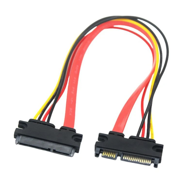 1Pcs 10/20CM 22Pin Sata Male to 7+15Pin Female Serial Sata Extender Cable Data Power Combo Extension Cable
1Pcs 10/20CM 22Pin Sata Male to 7+15Pin Female Serial Sata Extender Cable Data Power Combo Extension Cable