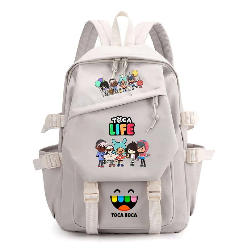 Toca Life World Printed Women Backpack Fashion Nylon School Backpack Student Girl Canvas Laptop Book Pack Outdoor Travel Mochila
Toca Life World Printed Women Backpack Fashion Nylon School Backpack Student Girl Canvas Laptop Book Pack Outdoor Travel Mochila