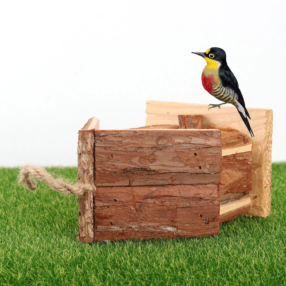 Деревянная клетка для птиц: премиум-класс, натуральная кора, безопасная и комфортная, для сада, декоративное украшение
Деревянная клетка для птиц: премиум-класс, натуральная кора, безопасная и комфортная, для сада, декоративное украшение