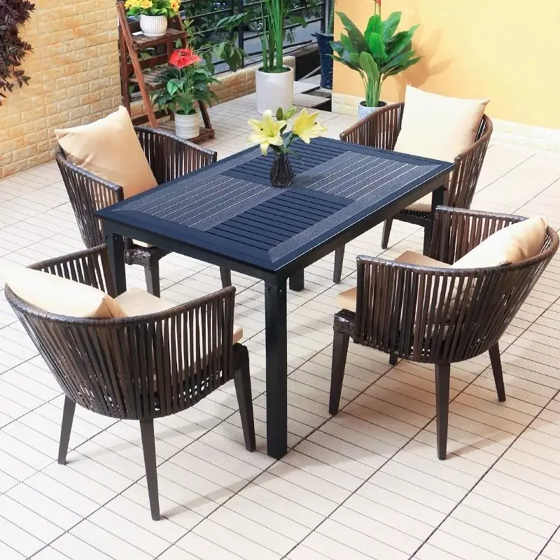 Open-air balcony leisure and chair Taishi c Teng r set Beican outdoor e and courtyard villa garden
Open-air balcony leisure and chair Taishi c Teng r set Beican outdoor e and courtyard villa garden