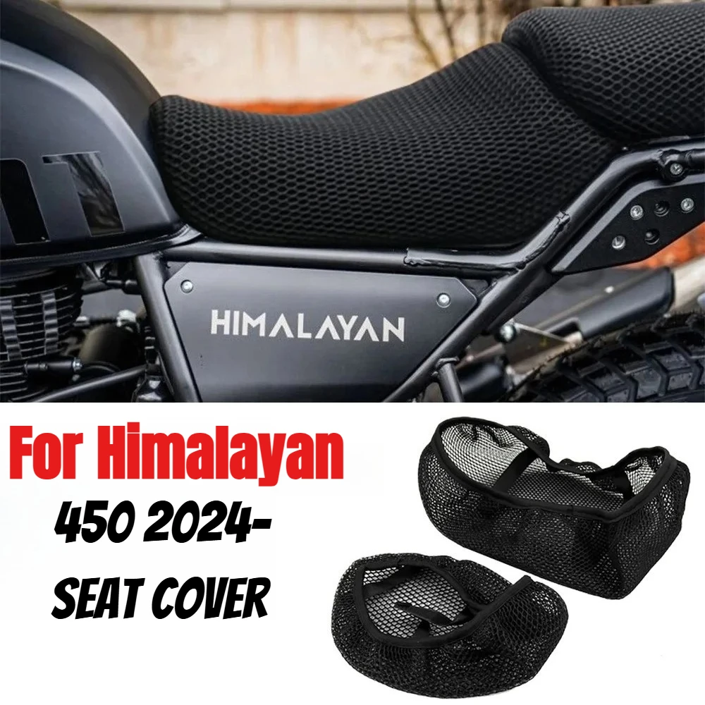 For Himalayan 450 2024- for Royal Enfield Himalayan-450 Motorcycle Seat Cover 3D Honeycomb Mesh Motorcycle Accessories
For Himalayan 450 2024- for Royal Enfield Himalayan-450 Motorcycle Seat Cover 3D Honeycomb Mesh Motorcycle Accessories