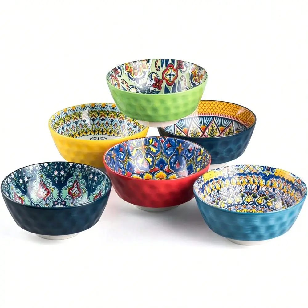 LEAD Ceric Sna, Dert Bowls Set Of 612 Oz Colorful Small Bowl Set For Ice Cre, Nut, Condimt Side Dish Bowls For Dipping, Salsa B
LEAD Ceric Sna, Dert Bowls Set Of 612 Oz Colorful Small Bowl Set For Ice Cre, Nut, Condimt Side Dish Bowls For Dipping, Salsa B