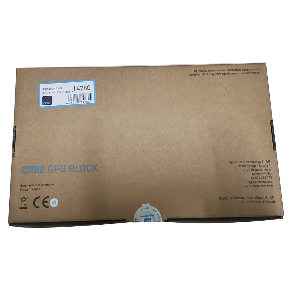 Alphacool Core Water Block for Gigabyte Radeon RX 9070 XT GAMING OC Elite 16G Graphics Card Cooler with Backplate Cooling System
Alphacool Core Water Block for Gigabyte Radeon RX 9070 XT GAMING OC Elite 16G Graphics Card Cooler with Backplate Cooling System