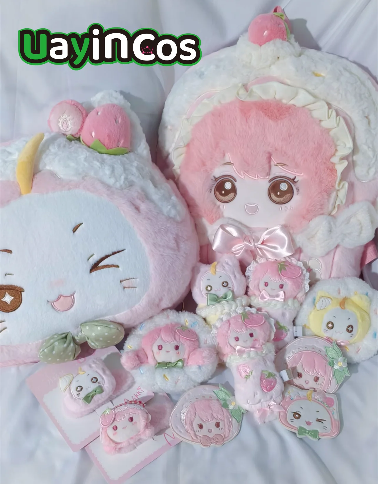 In Stock Original Shining Nikki Cake Stuffed Pink Plushies Doll Keychain Backpack Bag Brooch Pin Hair Clip Anime Game Toy Kids G
In Stock Original Shining Nikki Cake Stuffed Pink Plushies Doll Keychain Backpack Bag Brooch Pin Hair Clip Anime Game Toy Kids G