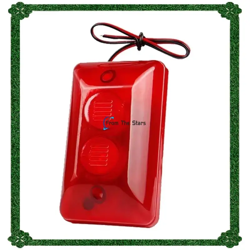 24-часовая доставка, мини-пьезо-стробоскопическая сирена, 12 В, проводная сигнализация с высоким звуком, 115 дБ, TPS- 
24-часовая доставка, мини-пьезо-стробоскопическая сирена, 12 В, проводная сигнализация с высоким звуком, 115 дБ, TPS-