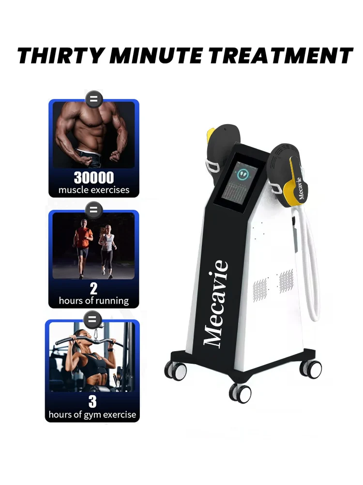 Mecavie Newest RF HIEMT Body Sculpting Machine EMS Muscle Stimulator Fat Burning Weight Loss Butt Lifting Body Shaping Device
Mecavie Newest RF HIEMT Body Sculpting Machine EMS Muscle Stimulator Fat Burning Weight Loss Butt Lifting Body Shaping Device