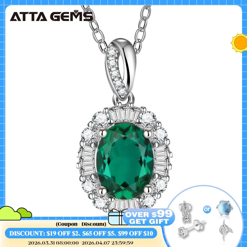1.0 Carat Emerald Pendant Necklace for Women 925 Sterling Silver Jewelry Green Gemstone Necklace Anniversary Party Jewelry Gifts
1.0 Carat Emerald Pendant Necklace for Women 925 Sterling Silver Jewelry Green Gemstone Necklace Anniversary Party Jewelry Gifts