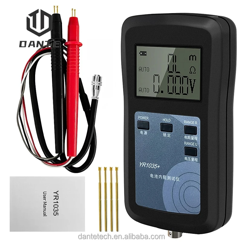 YR1030+/YR1035+ 100V Electric Vehicle Group 18650 High Precision Fast Lithium Battery Internal Resistance Test Instrument
YR1030+/YR1035+ 100V Electric Vehicle Group 18650 High Precision Fast Lithium Battery Internal Resistance Test Instrument