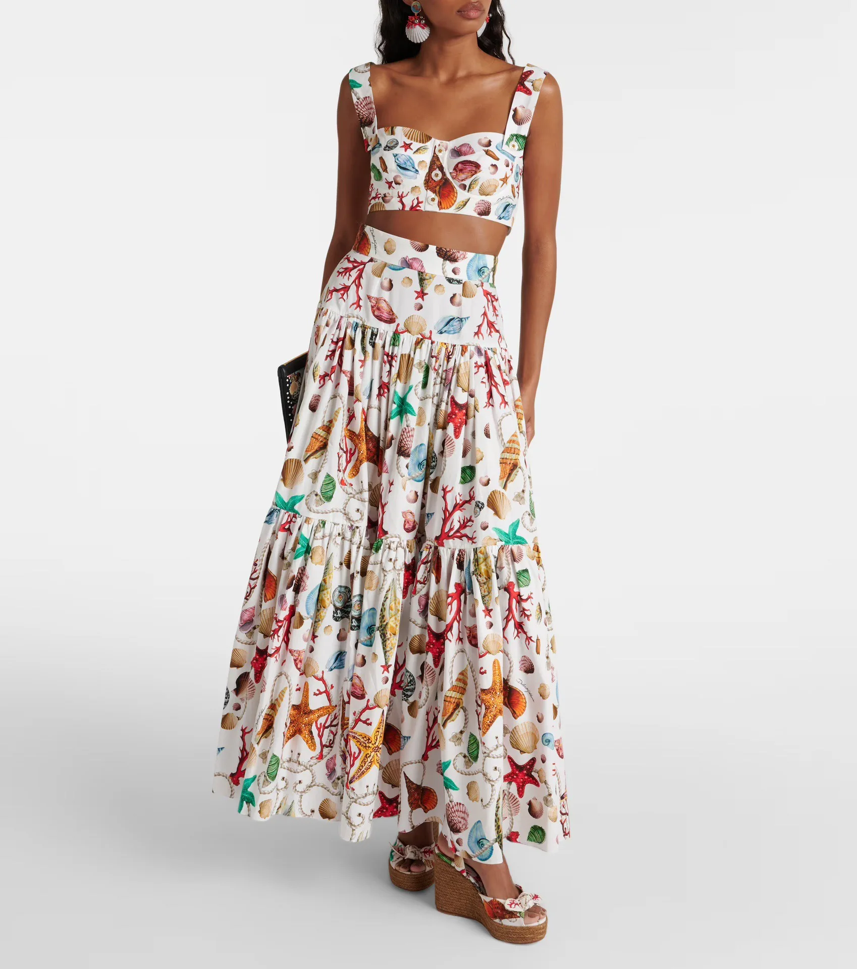 2025 New Style Shell Beaded Cotton Blouse and Long Half-Dress with Small Camisole
2025 New Style Shell Beaded Cotton Blouse and Long Half-Dress with Small Camisole