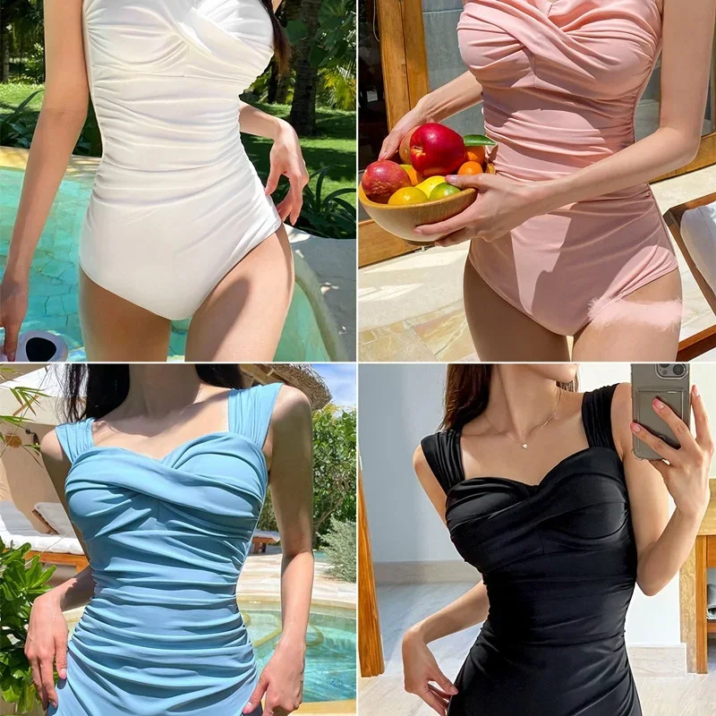 Новый однотонный цельный купальник для похудения SimpleIns Sle, женский студенческий купальный костюм с горячими источниками, повседневный купальник
Новый однотонный цельный купальник для похудения SimpleIns Sle, женский студенческий купальный костюм с горячими источниками, повседневный купальник