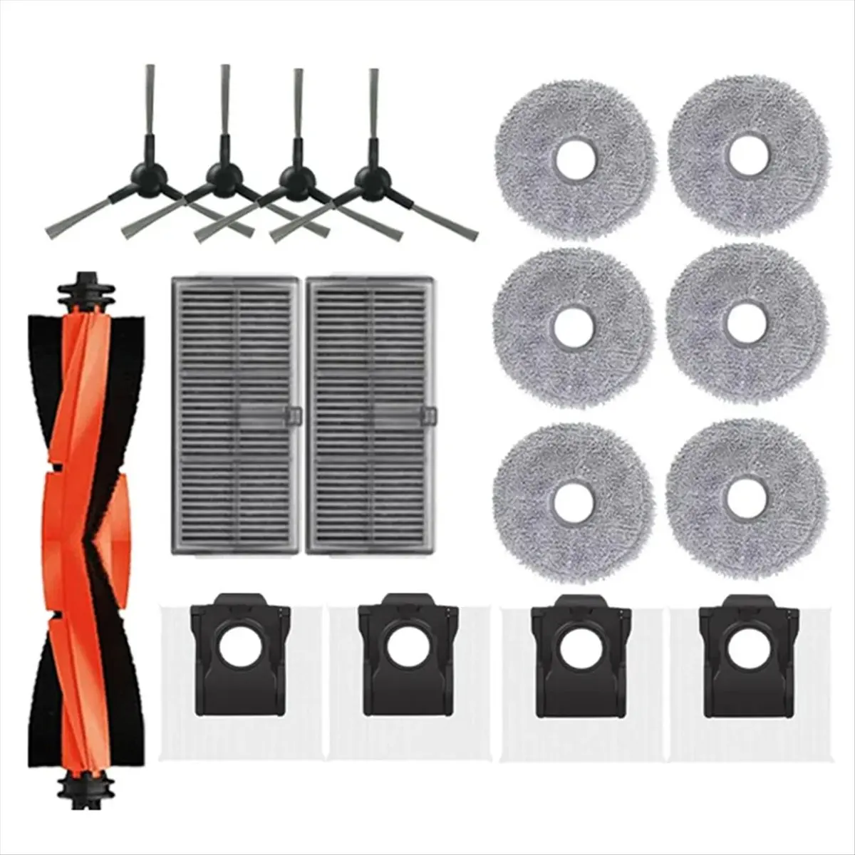 A50T-For L10s Pro Ultra Heat, X30 Ultra, X30 Pro Vacuum Cleaner Replacement Accessories Filter Mop Dust Bag
A50T-For L10s Pro Ultra Heat, X30 Ultra, X30 Pro Vacuum Cleaner Replacement Accessories Filter Mop Dust Bag