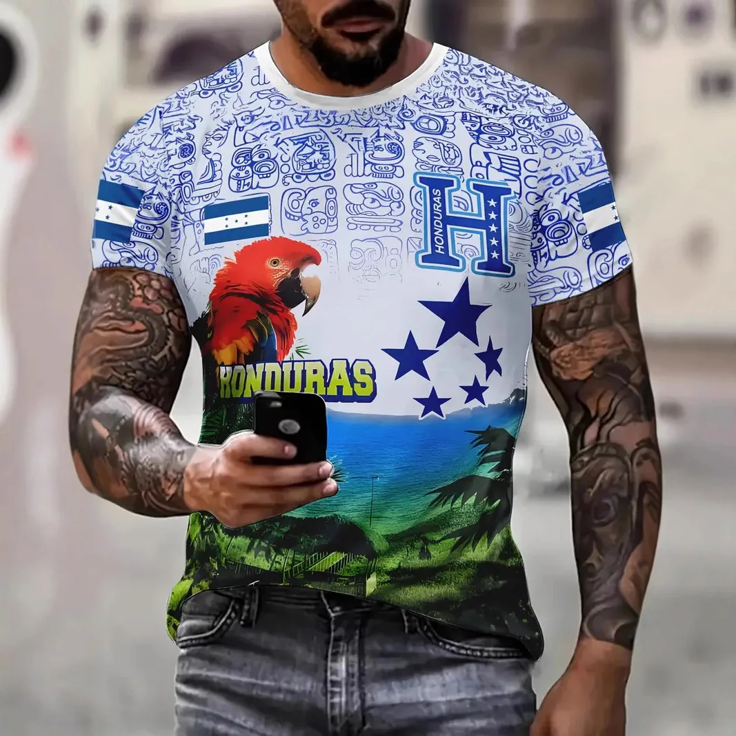 Men's clothing casual T-shirt 3D digital printed striped graphic loose and breathable round neck short sleeved top for men
Men's clothing casual T-shirt 3D digital printed striped graphic loose and breathable round neck short sleeved top for men