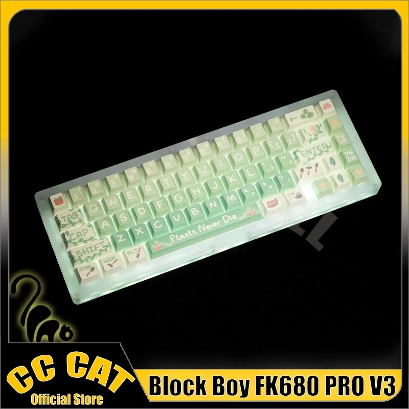 Block Boy FK680 PRO V3 Wired Keyboard Kit Stacked Acrylic Gasket Mechanical keyboard Kits Barebone RGB Transparent Keyboard Kit
Block Boy FK680 PRO V3 Wired Keyboard Kit Stacked Acrylic Gasket Mechanical keyboard Kits Barebone RGB Transparent Keyboard Kit