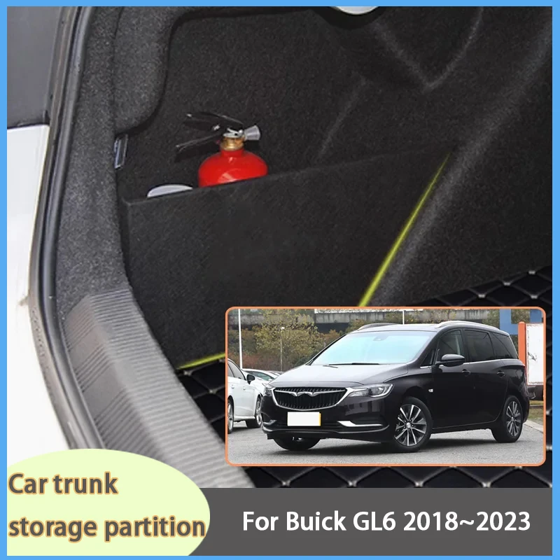 For Buick GL6 2018~2023 2022 21 Car Organizer Thickening Trunk Side Partition Trunk Interior Storage Box Parts
For Buick GL6 2018~2023 2022 21 Car Organizer Thickening Trunk Side Partition Trunk Interior Storage Box Parts