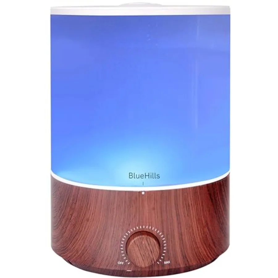 XL essential oil diffuser for home aromatherapy, 4000 ml dark wood grain humidifier with high mist output, 70-hour runtime, moo
XL essential oil diffuser for home aromatherapy, 4000 ml dark wood grain humidifier with high mist output, 70-hour runtime, moo
