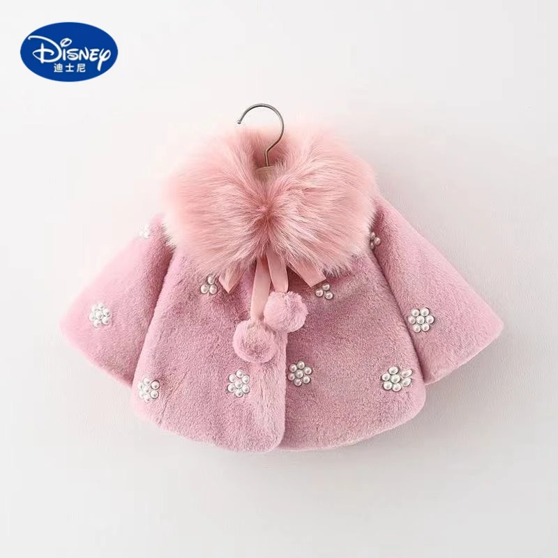 Disney Girls' 2025 Winter Coat | Pearl & Floral Embroidered Shawl Collar Fleece Jacket, Thick Plush Outerwear
Disney Girls' 2025 Winter Coat | Pearl & Floral Embroidered Shawl Collar Fleece Jacket, Thick Plush Outerwear