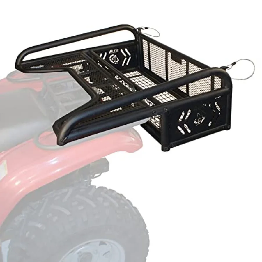 ATV Rear Drop Basket Rack Collapsible Tailgate Universal - 53300, Black
ATV Rear Drop Basket Rack Collapsible Tailgate Universal - 53300, Black