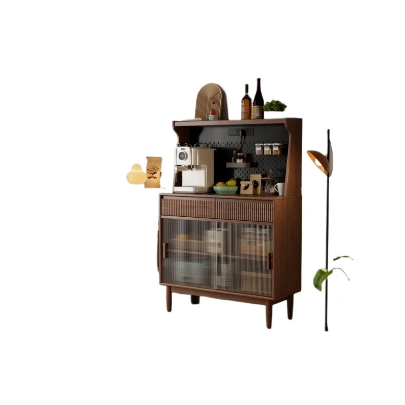 Solid wood dining side cabinet, small size integrated storage cabinet against the wall, living room storage tea side cabinet
Solid wood dining side cabinet, small size integrated storage cabinet against the wall, living room storage tea side cabinet