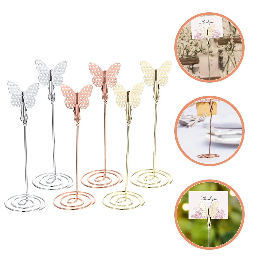 6pcs Table Number Stand Desktop Wire Photo Holder Table Sign Holder Stand table number stands table number holders
6pcs Table Number Stand Desktop Wire Photo Holder Table Sign Holder Stand table number stands table number holders
