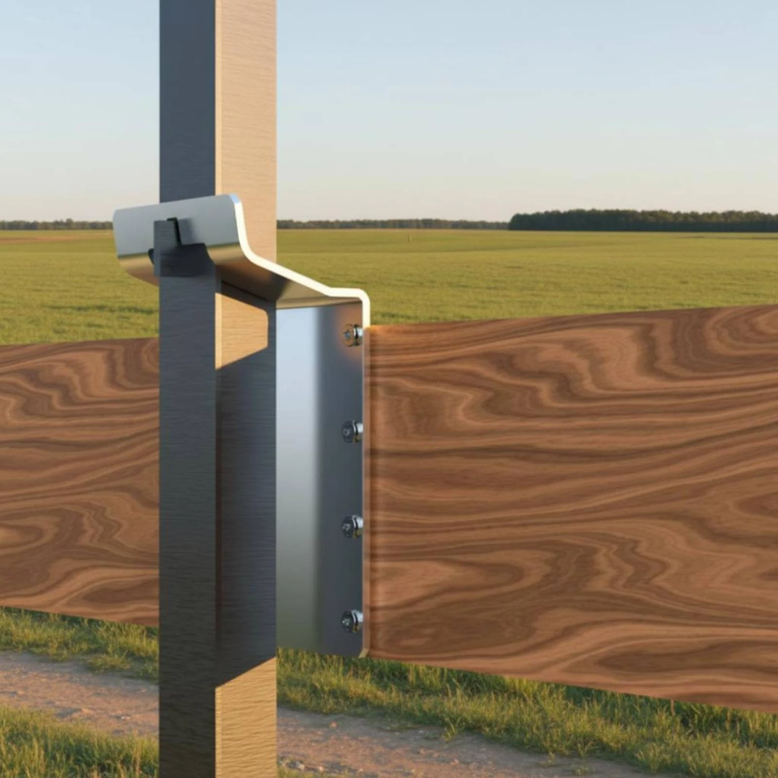 6 Pieces T-Post Fence Bracket Notched T-Post Mounting Bracket Outdoor Hardware Pre-Drilled Holes Rust Resistant
6 Pieces T-Post Fence Bracket Notched T-Post Mounting Bracket Outdoor Hardware Pre-Drilled Holes Rust Resistant