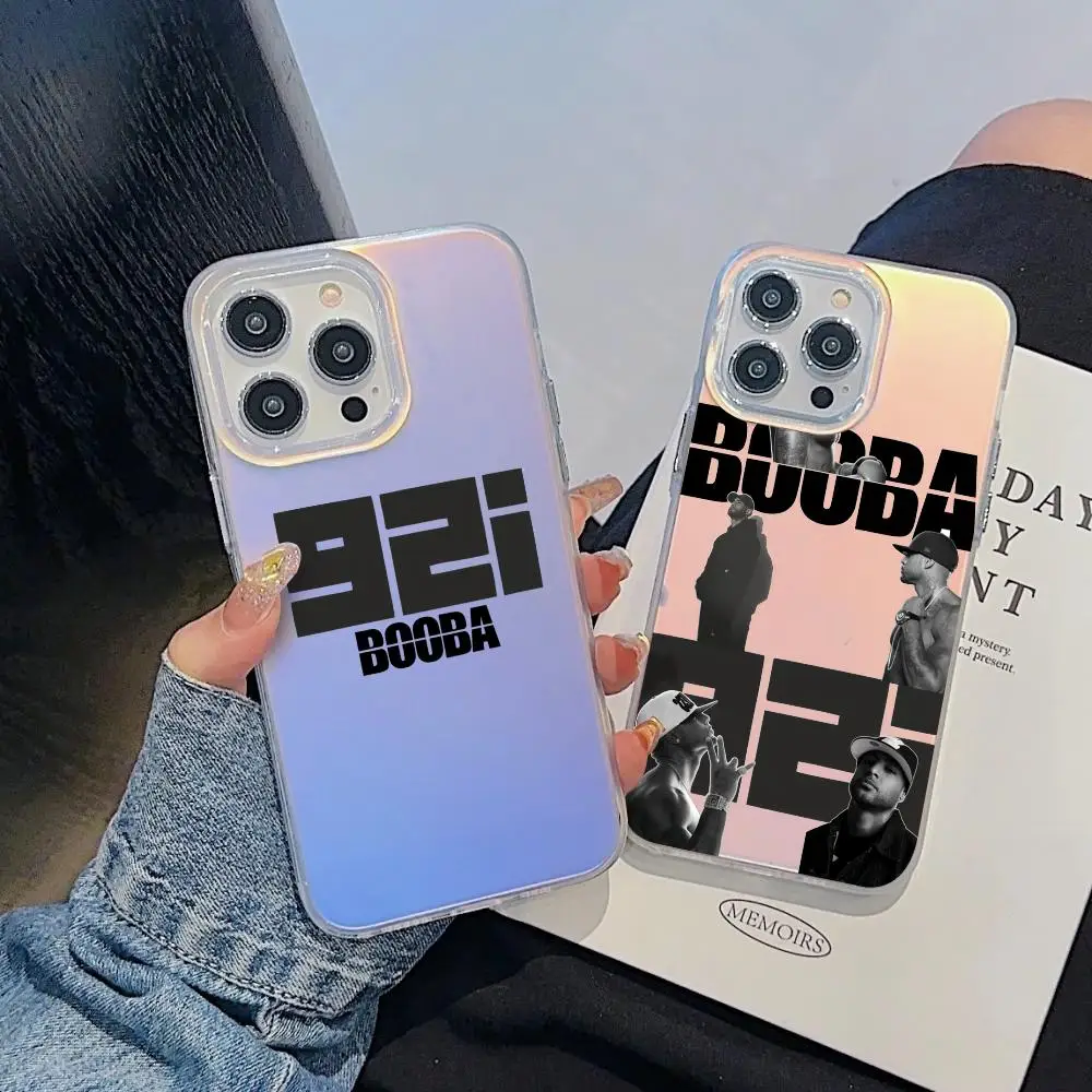 B-Booba Singer Phone Case For iPhone 17 16 15 14 13 12 11 Pro Max Plus Transparent Aurora Laser Gradient Cover
B-Booba Singer Phone Case For iPhone 17 16 15 14 13 12 11 Pro Max Plus Transparent Aurora Laser Gradient Cover