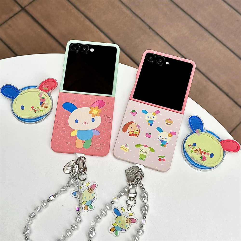 Cute Polka Dot Flower Rabbit Magnetic Holder Phone case for Samsung Galaxy Z Flip7 7FE Flip6 flip5 4 3 Cover With Shake Stand
Cute Polka Dot Flower Rabbit Magnetic Holder Phone case for Samsung Galaxy Z Flip7 7FE Flip6 flip5 4 3 Cover With Shake Stand