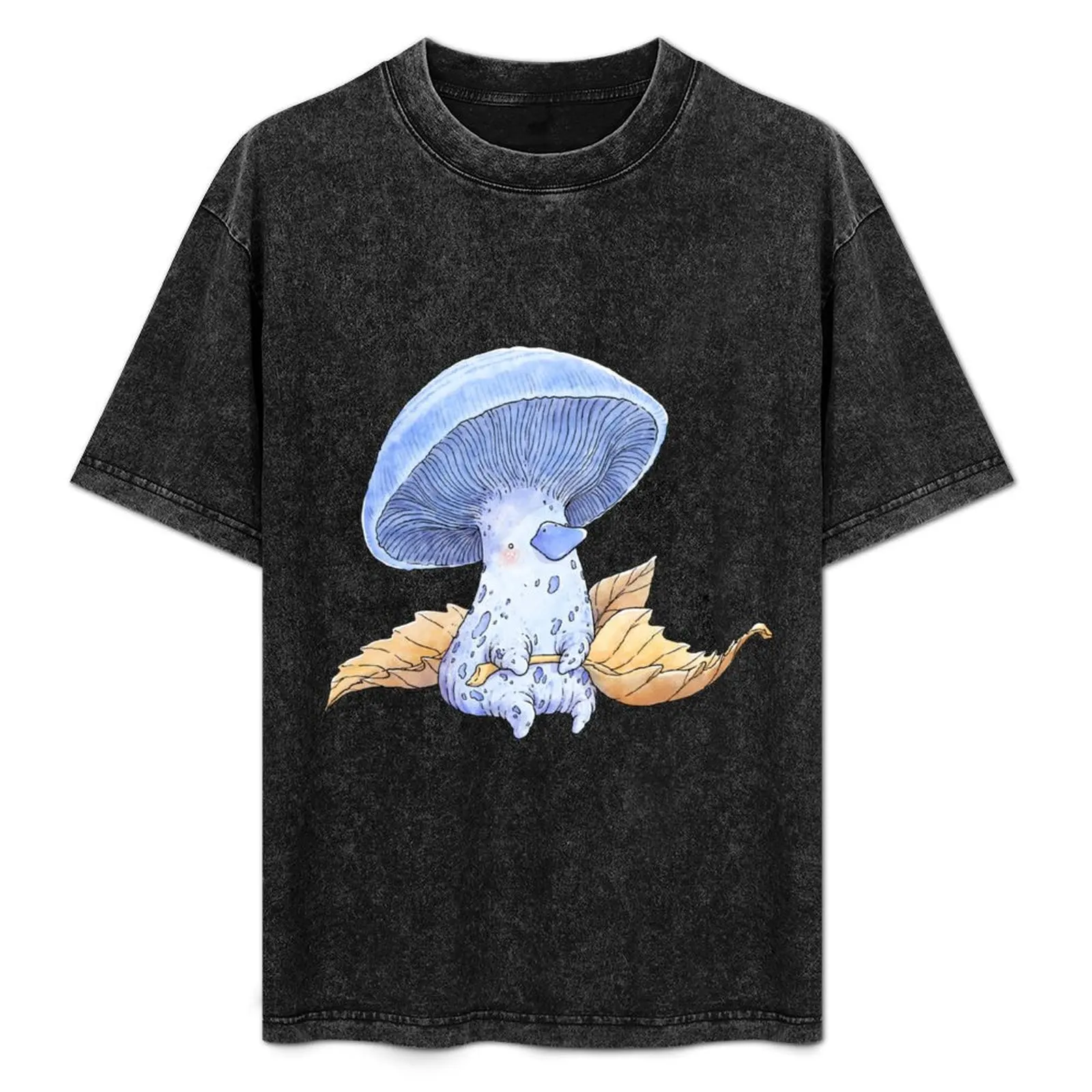 Indigo Milk Cap Dining on Some Crispy Leaves T-Shirt Casual Lightweight Short Sleeve Top
Indigo Milk Cap Dining on Some Crispy Leaves T-Shirt Casual Lightweight Short Sleeve Top