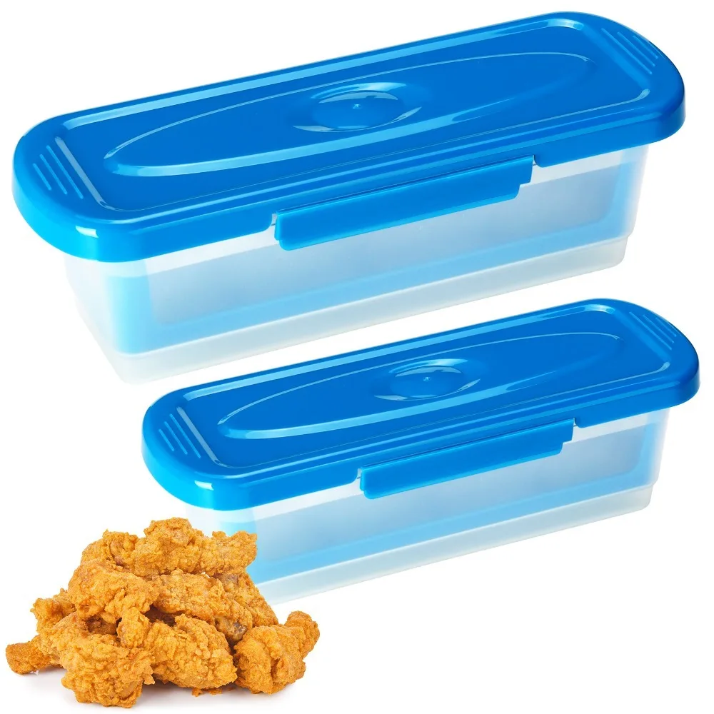 2 Piece Rectangular Fried Fish Batter Bowl Leak-proof with Sieve Tray Fish Breader Batter Bowl Plastic Large Capacity
2 Piece Rectangular Fried Fish Batter Bowl Leak-proof with Sieve Tray Fish Breader Batter Bowl Plastic Large Capacity