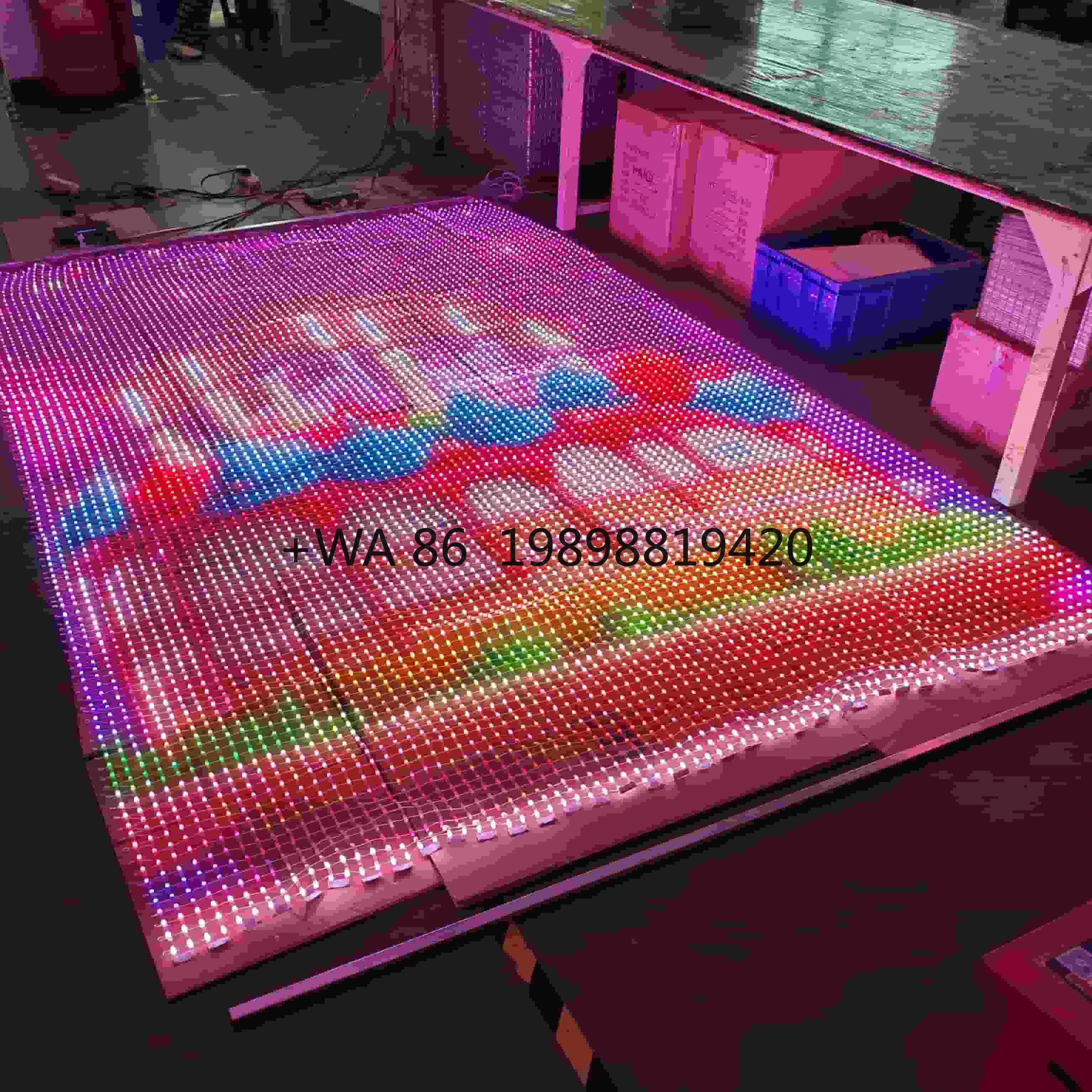 Customizable P20 Outdoor DC12V LED Display Screen for Flying Event Advertisement Light Screen Venue Hanging Flying
Customizable P20 Outdoor DC12V LED Display Screen for Flying Event Advertisement Light Screen Venue Hanging Flying