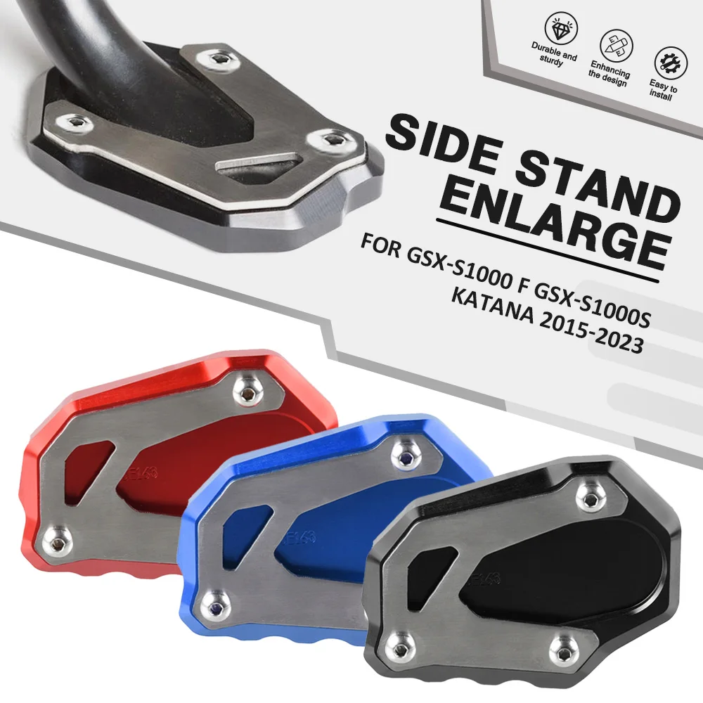 FOR Suzuki GSX-S1000 F GSX-S1000S Katana 2015-2023 Motorcycle Side Stand Extension Kit Foot Pedal Assistant Tool Support Part
FOR Suzuki GSX-S1000 F GSX-S1000S Katana 2015-2023 Motorcycle Side Stand Extension Kit Foot Pedal Assistant Tool Support Part