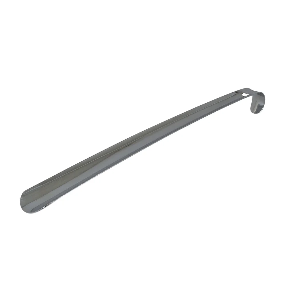 50Cm Long Shoe Horn Solid Stainless Steel Build Ergonomic Handle with Hanging Hole Non Scratch Shoe Helper for Daily Wear
50Cm Long Shoe Horn Solid Stainless Steel Build Ergonomic Handle with Hanging Hole Non Scratch Shoe Helper for Daily Wear