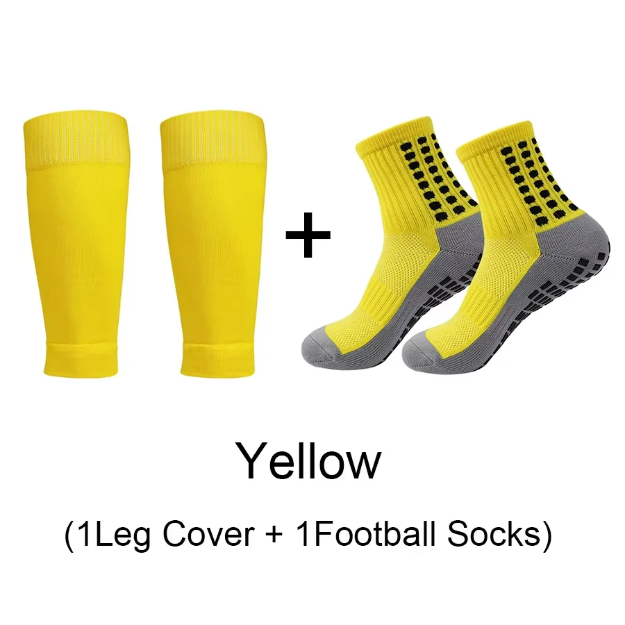 2 Pairs Set Men Grip Soccer Socks and Knee Pads Calf Sleeves Adult Youth Non Slip Leg Shin Guards for Basketball Football Sports
2 Pairs Set Men Grip Soccer Socks and Knee Pads Calf Sleeves Adult Youth Non Slip Leg Shin Guards for Basketball Football Sports
