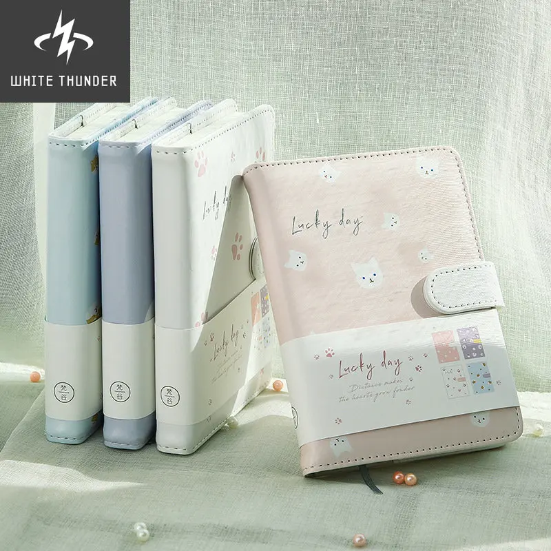 A5 Kawaii Snap Button Sketchbook Notebook Student Stationery Planner AU Leather Agenda Journal Notebooks School Office Supplies
A5 Kawaii Snap Button Sketchbook Notebook Student Stationery Planner AU Leather Agenda Journal Notebooks School Office Supplies
