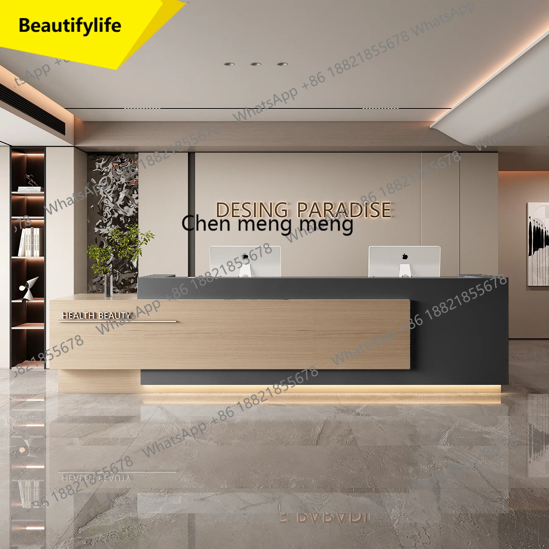 X188 Стойка регистрации Простая компания Отдел продаж в отеле Сторона оформления места в вестибюле Бар для обучения искусству
X188 Стойка регистрации Простая компания Отдел продаж в отеле Сторона оформления места в вестибюле Бар для обучения искусству