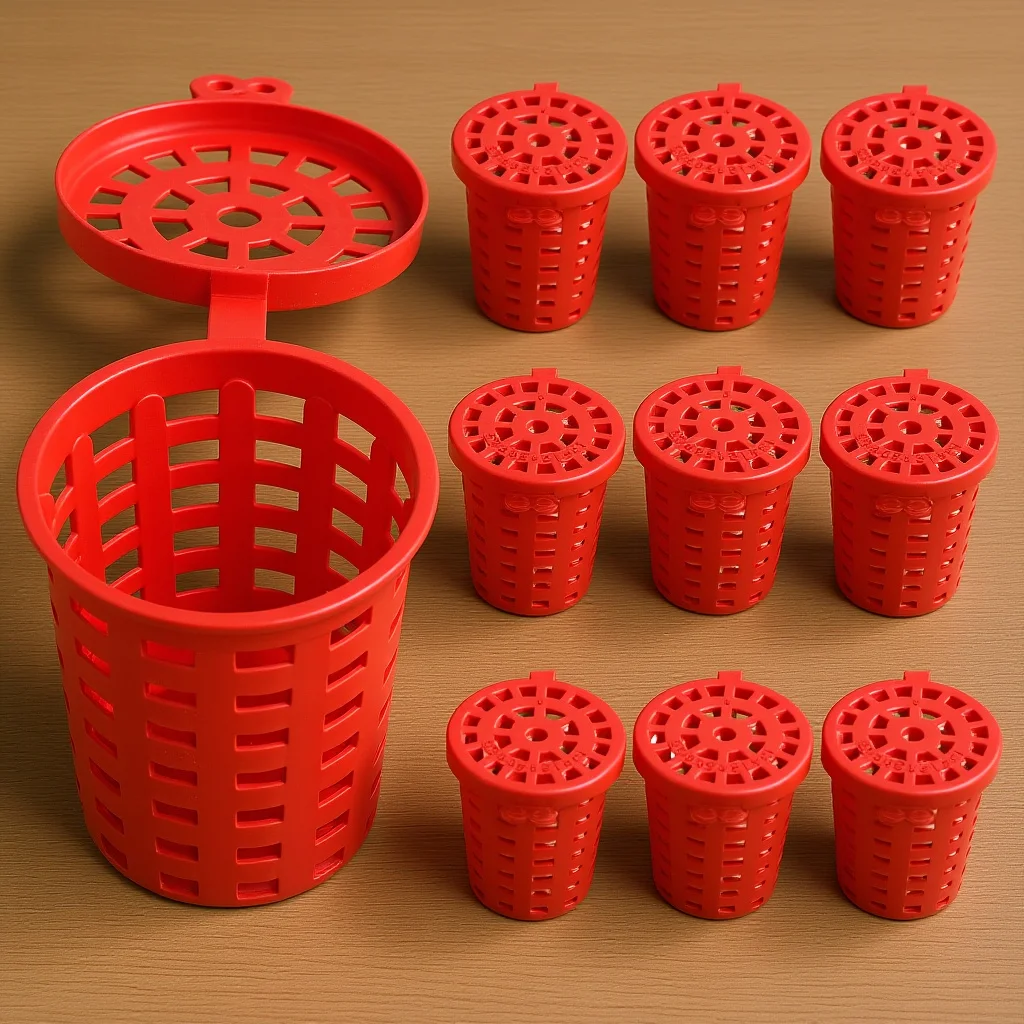 10Pcs Large Bait Cage Fishing Bait Cage Outdoor Shrimp Crab Trap Portable Fishing Trap Basket Portable Shrimp Catcher
10Pcs Large Bait Cage Fishing Bait Cage Outdoor Shrimp Crab Trap Portable Fishing Trap Basket Portable Shrimp Catcher