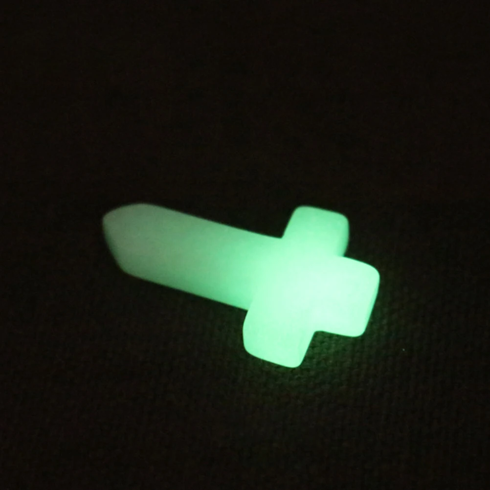 10 Pcs Cross Shape Pendant Luminous Material Smooth Surface Diy Necklace Bracelet Charms Stone Glow Jewelry Accessories
10 Pcs Cross Shape Pendant Luminous Material Smooth Surface Diy Necklace Bracelet Charms Stone Glow Jewelry Accessories