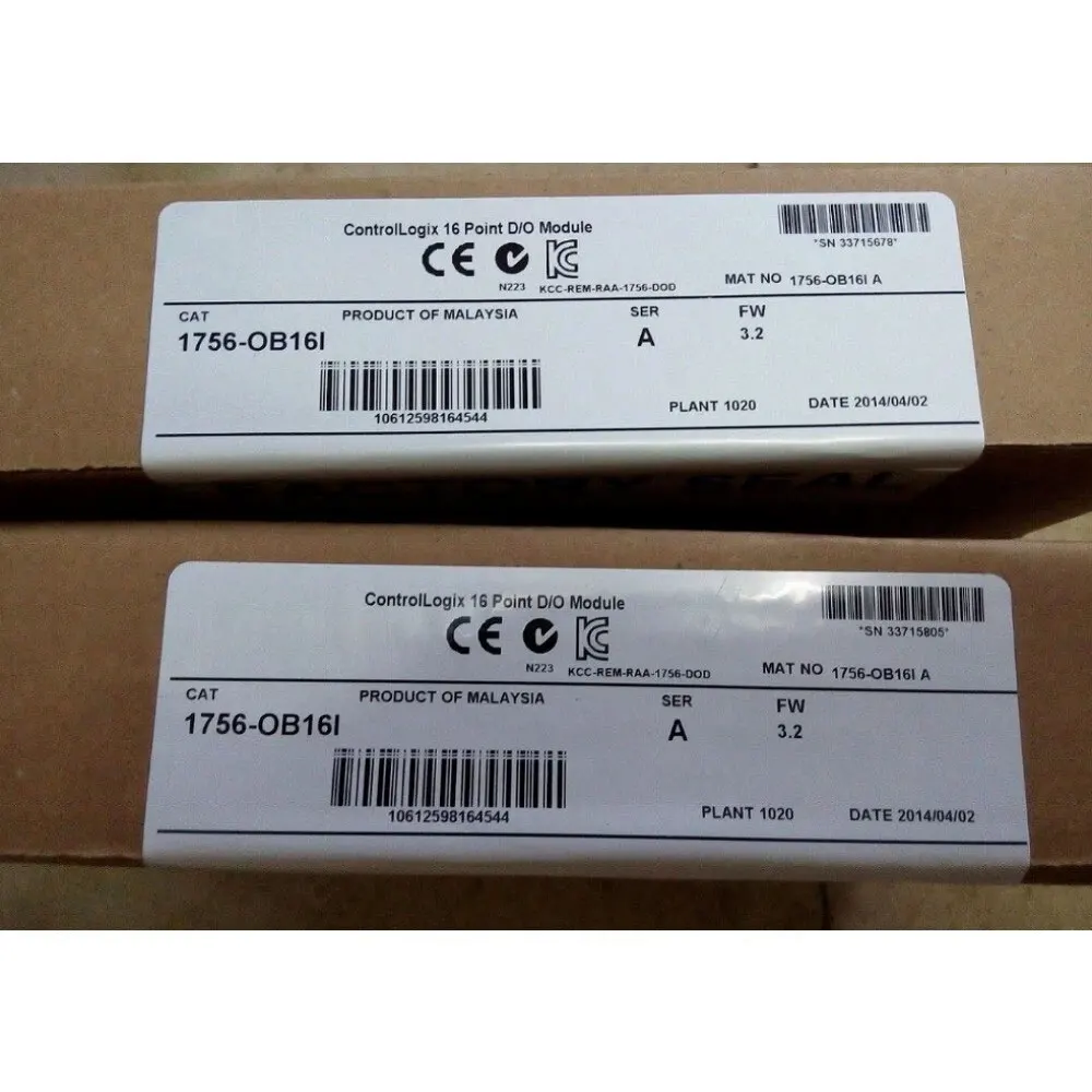 Brand New 1756-OB16I 1756-OB16D 1756-OB16DK 1756-OB16E 1756-OB16EK 1756-OB16I 1756-OB16IS One year warranty
Brand New 1756-OB16I 1756-OB16D 1756-OB16DK 1756-OB16E 1756-OB16EK 1756-OB16I 1756-OB16IS One year warranty