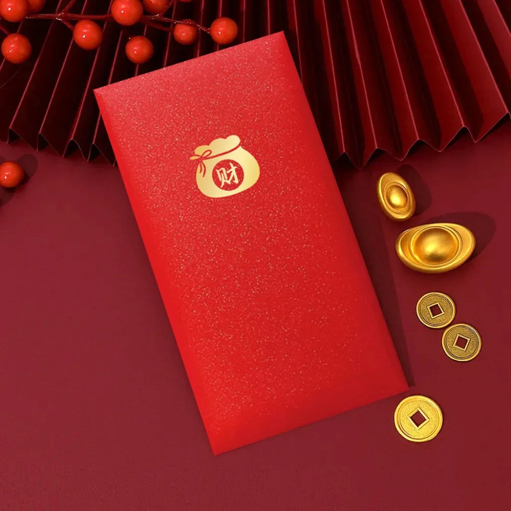 10pcs Chinese Style 2026 Red Envelopes Flash Gold Paper Minimalist Cash Gift Envelopes New Year Blessing Gift Luck Money Bag
10pcs Chinese Style 2026 Red Envelopes Flash Gold Paper Minimalist Cash Gift Envelopes New Year Blessing Gift Luck Money Bag