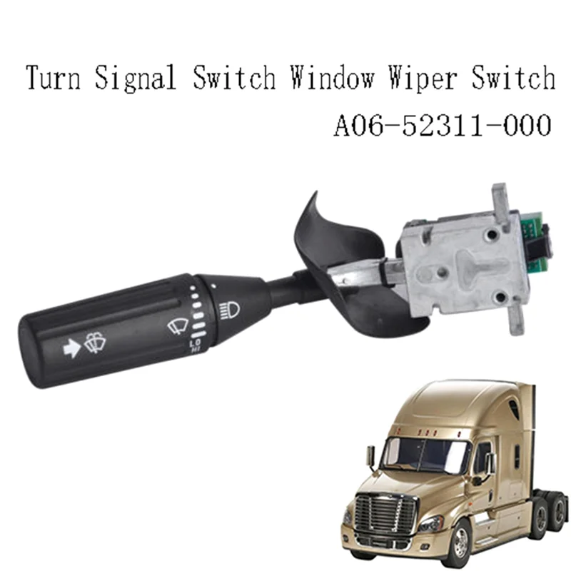 New For Freightliner Cascadia 2008-Up New Turn Signal Switch Window Wiper Switch A06-52311-000 Replacement Parts Accessories
New For Freightliner Cascadia 2008-Up New Turn Signal Switch Window Wiper Switch A06-52311-000 Replacement Parts Accessories