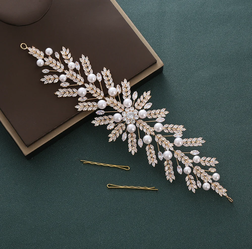 Luxury Bridal Headband Wedding Hair Pieces Cubic Zirconia Bride Tiaras Hairbands For Women Prom Party Hair Jewelry Headdress
Luxury Bridal Headband Wedding Hair Pieces Cubic Zirconia Bride Tiaras Hairbands For Women Prom Party Hair Jewelry Headdress