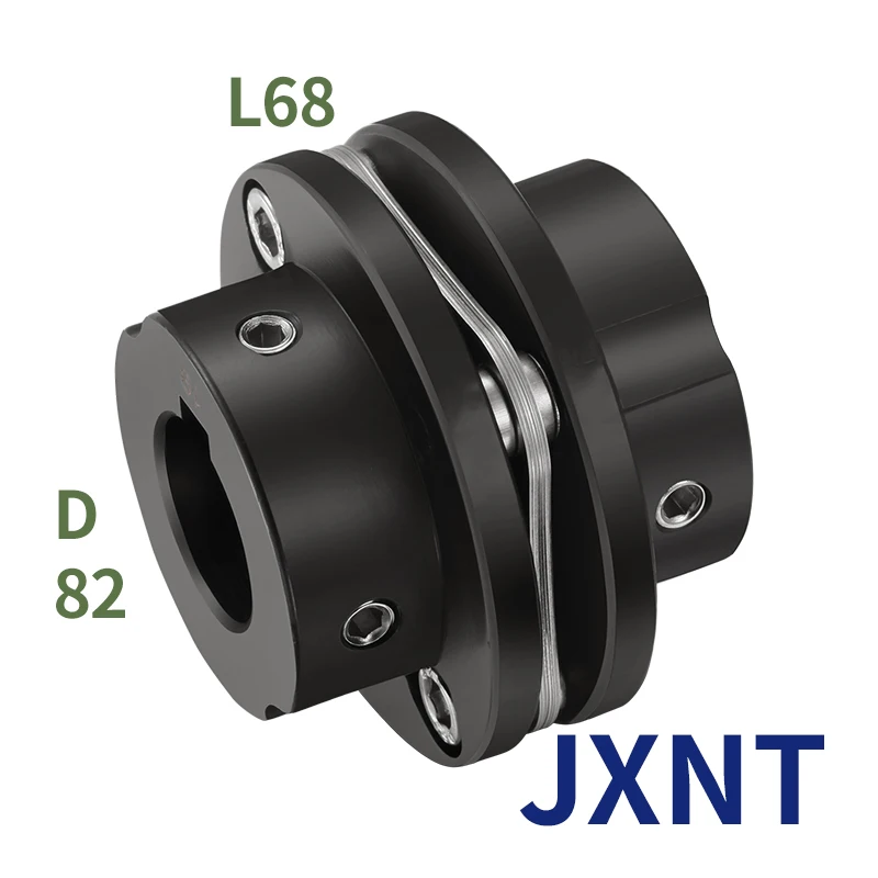 JXNT45# Steel D82L68single diaphragm single step coupling High rigidity elastic diaphragm precision coupling
JXNT45# Steel D82L68single diaphragm single step coupling High rigidity elastic diaphragm precision coupling