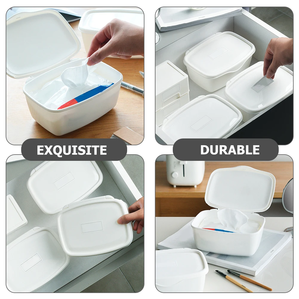 Plastic Square Box Wet Tissue Storage Container Baby Wipes Holder Napkin Bathroom White PP Sealed Dustproof Desktop Organizer
Plastic Square Box Wet Tissue Storage Container Baby Wipes Holder Napkin Bathroom White PP Sealed Dustproof Desktop Organizer