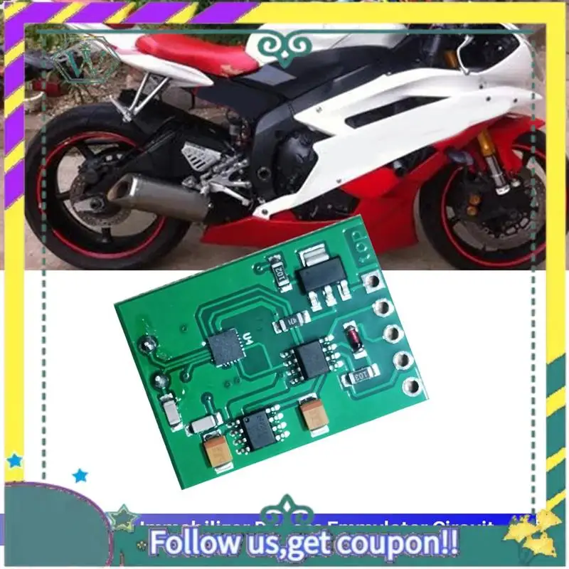 Upgraded Motorcycles Immobilizer Bypass Emmulator Circuit For Yamaha Motorcycles Scooters 2006-2009 Parts Immobiliser Emulator C
Upgraded Motorcycles Immobilizer Bypass Emmulator Circuit For Yamaha Motorcycles Scooters 2006-2009 Parts Immobiliser Emulator C