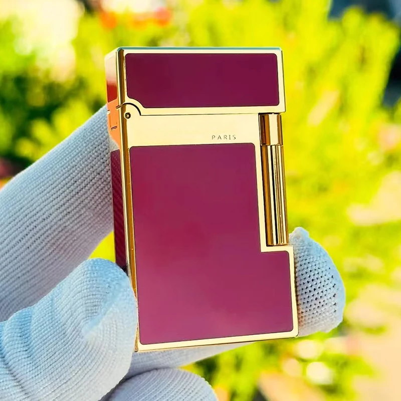 DP Luxury Ligne 2 Lighter Classic Resin Paint Style Loudly Sound Lighter Cigar Cigarette Companion Butane Gas Refill Brass Shell
DP Luxury Ligne 2 Lighter Classic Resin Paint Style Loudly Sound Lighter Cigar Cigarette Companion Butane Gas Refill Brass Shell