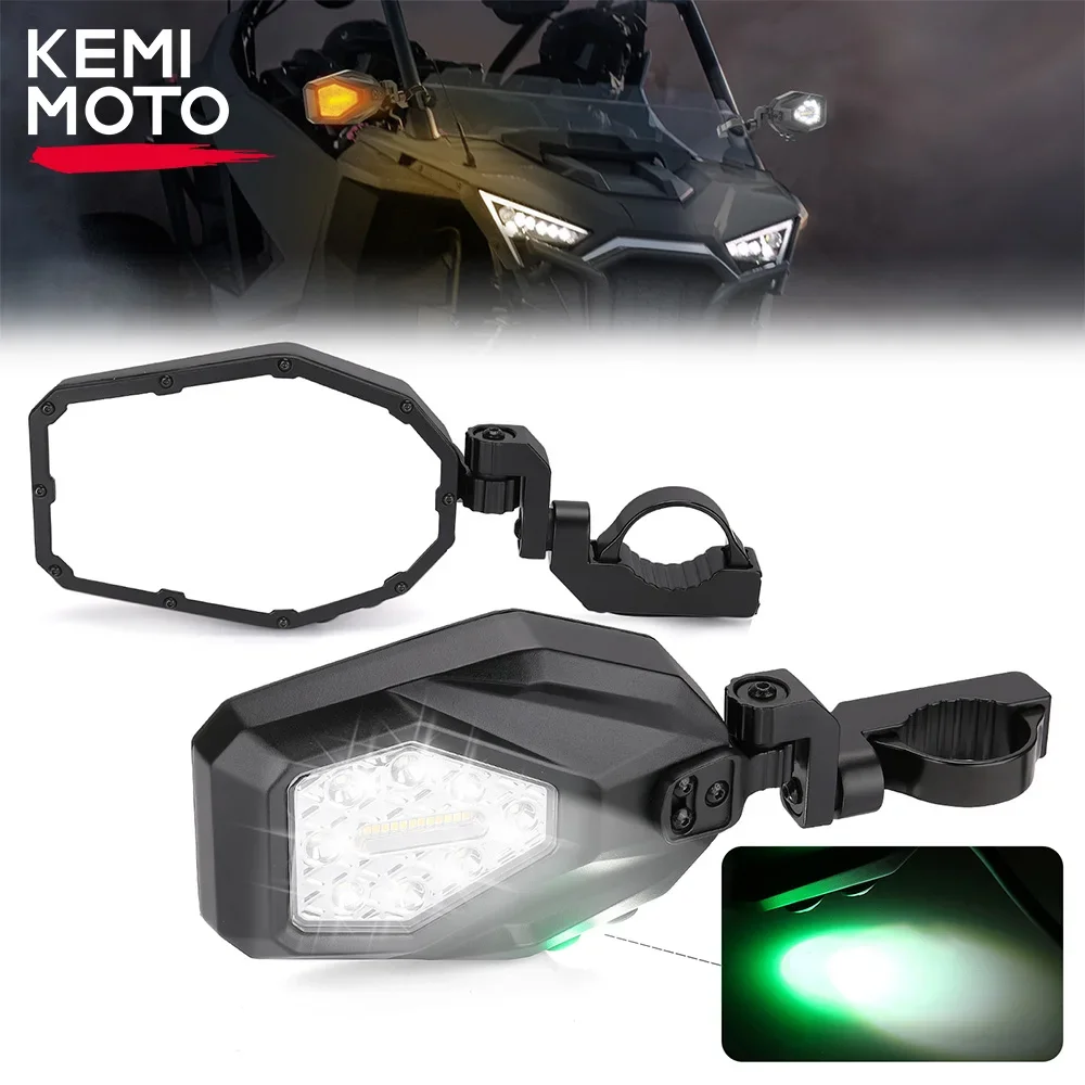 1.6"-2" 1.65 1.75 for Can-Am Maverick X3 Compatible with Polaris RZR 900 1000 UTV Side Rear View Mirror w/ Turn Signal Light
1.6"-2" 1.65 1.75 for Can-Am Maverick X3 Compatible with Polaris RZR 900 1000 UTV Side Rear View Mirror w/ Turn Signal Light